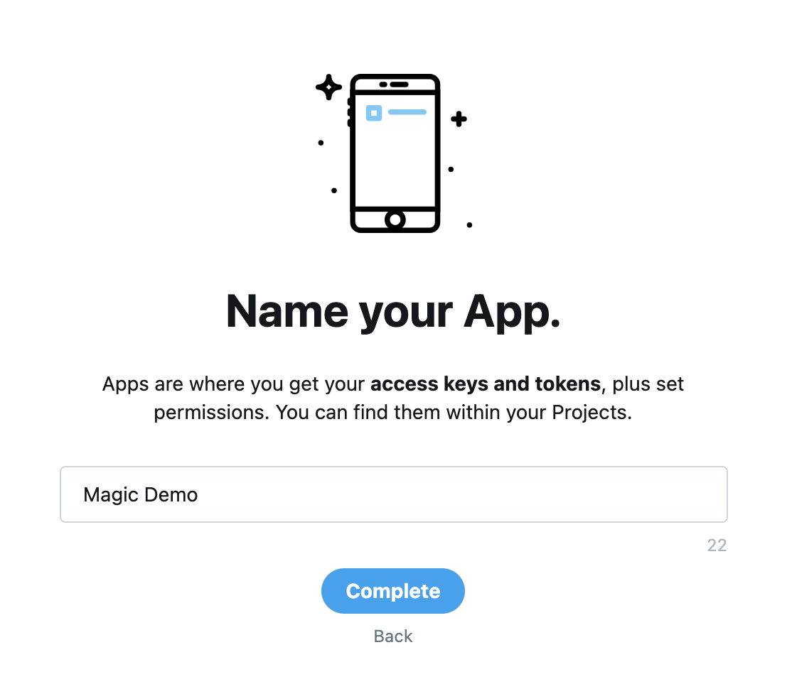 Name your app